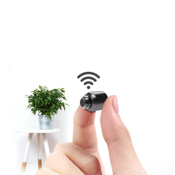 Mini Security Camera – Compact Full HD Monitor with Wide-Angle Lens and Smart Motion Alerts