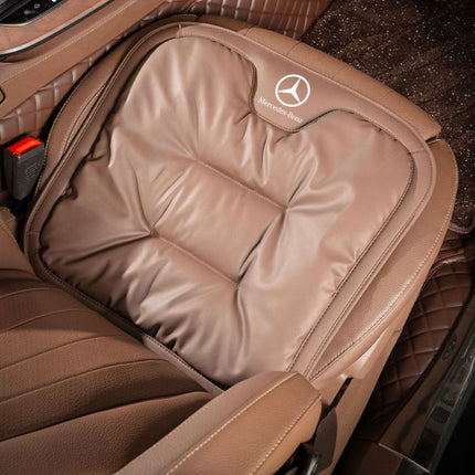 Ergonomic Car Seat Cushion – Breathable Memory Foam Support with Pressure Relief & Adjustable Straps