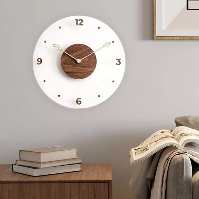 Wall Clock – Minimalist Acrylic Design with Silent Quartz Movement for Modern Homes