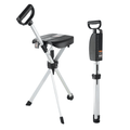 2-IN-1 Folding Walking Stick with Seat 0