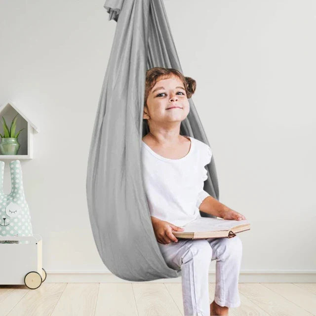Indoor Sensory Swing – Durable Hanging Hammock for Relaxing Play and Gentle Movement