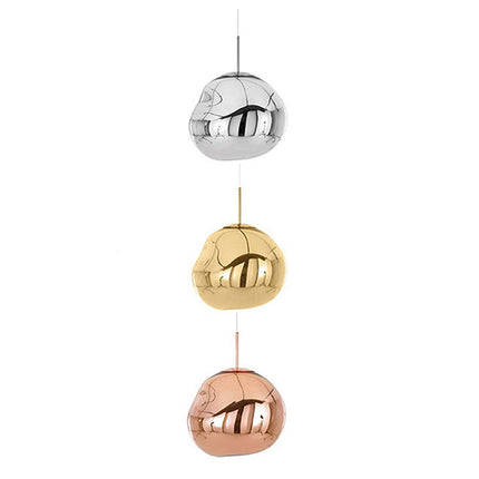 LunaLux Glass Pendant Light with Modern Elegance and Warm Ambient Illumination for Dining Areas