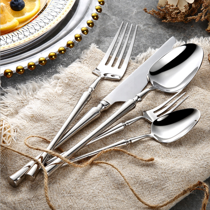 24-Piece Stainless Steel Cutlery Set - PureSet 0