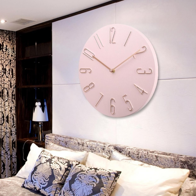 Wall Clock – Minimalist Modern Design with Silent Quartz Movement for Stylish Interiors