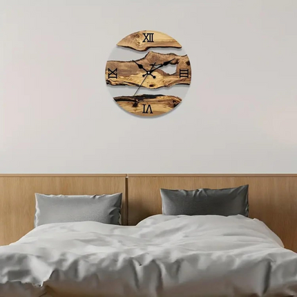 Wall Clock – Minimalist Acrylic Design with Quiet Quartz Movement for Modern Interiors