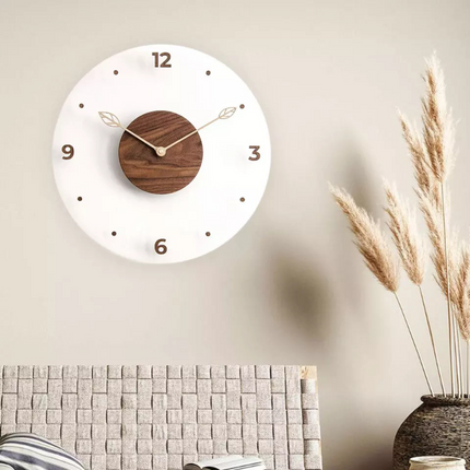 Wall Clock – Minimalist Acrylic Design with Silent Quartz Movement for Modern Homes