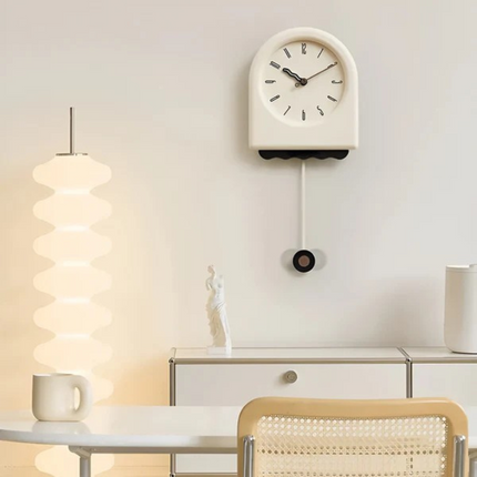 Pendulum Wall Clock – Modern Acrylic Design with Silent Movement for Elegant Interiors