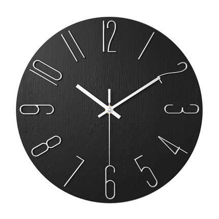 Wall Clock – Minimalist Modern Design with Silent Quartz Movement for Stylish Interiors