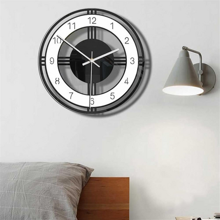 Wall Clock – Modern Minimalist Acrylic Design with Silent Quartz Movement