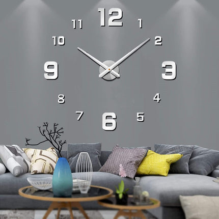 Wall Clock – Minimalist Modern Design with Clear Display & Silent Quartz Movement