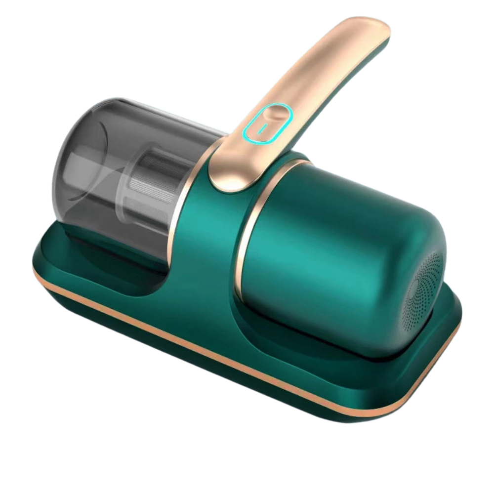 Aspirateur à main sans fil – Puissance d'aspiration de 12 kPa, fonction lumière UV et fonctionnement silencieux pour le nettoyage des tissus