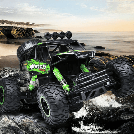 RC Monster Truck 4x4 – Off-Road Buggy with 2.4GHz Remote & LED Lights