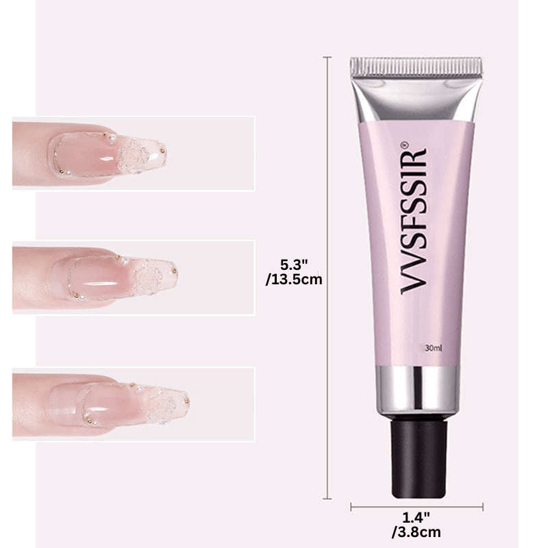 3-in-1 Nail Kit with Strong Lasting Glue Gel for Press-On Nails and Nail Art 8