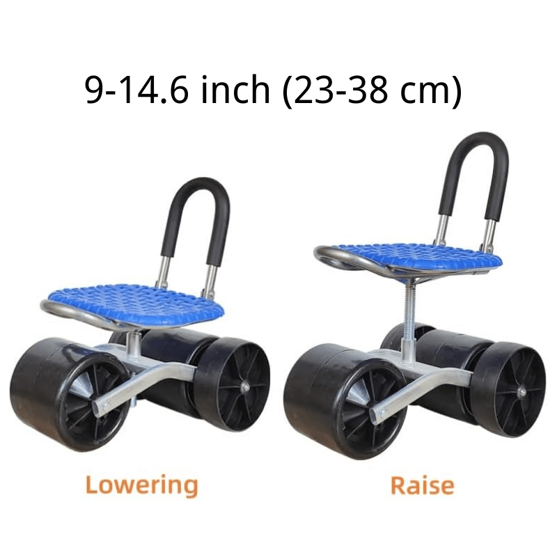 360 Degree Rotating Gardening Seat with Adjustable Height 2
