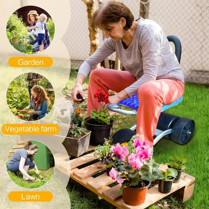 360 Degree Rotating Gardening Seat with Adjustable Height 4