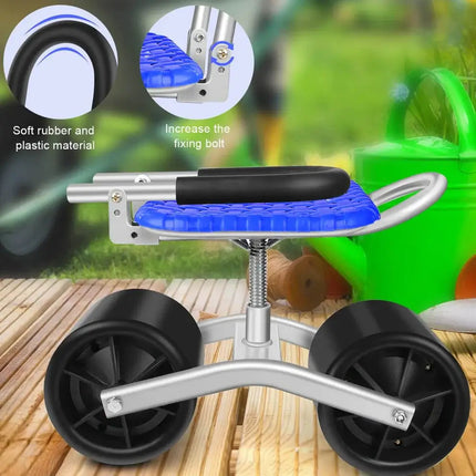 360 Degree Rotating Gardening Seat with Adjustable Height 6