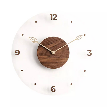 Wall Clock – Minimalist Acrylic Design with Silent Quartz Movement for Modern Homes
