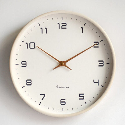Wall Clock – Minimalist Wooden Design with Silent Quartz Movement for Modern Interiors
