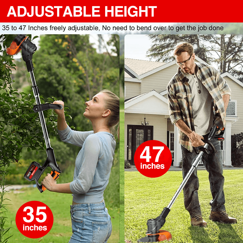 3 In 1 Cordless Grass Trimmer, Weed Eater and Edger 7