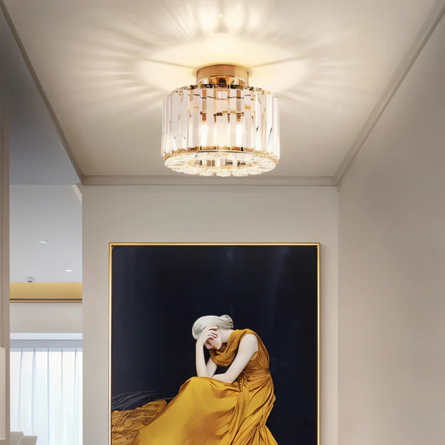 Crystal Ceiling Chandelier – Elegant Lighting with a Refined, Luxurious Look
