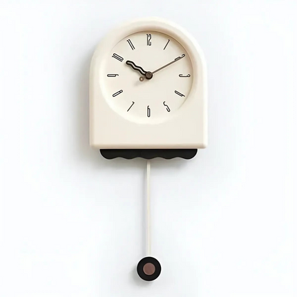 Pendulum Wall Clock – Modern Acrylic Design with Silent Movement for Elegant Interiors