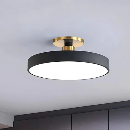 Scandinavian LED Ceiling Light – Dimmable Illumination & Modern Minimalist Design