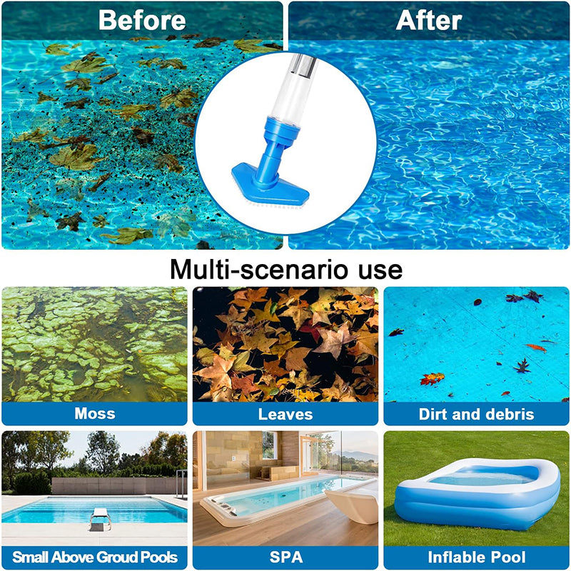 3 in 1 Cordless Rechargeable Pool Vacuum Cleaner 2