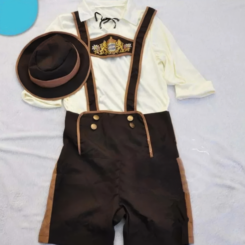 Tevako lederhosen kostuum voor mannen - authentiek & stijlvol voor het Oktoberfest