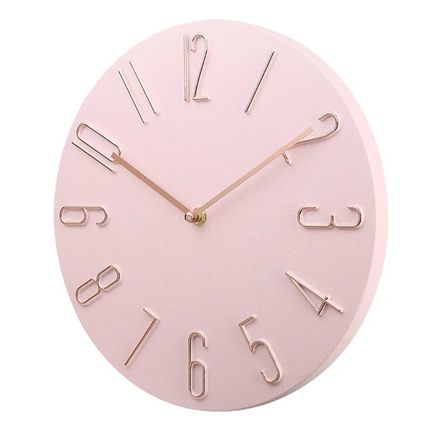 Wall Clock – Minimalist Modern Design with Silent Quartz Movement for Stylish Interiors