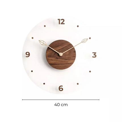 Wall Clock – Minimalist Acrylic Design with Silent Quartz Movement for Modern Homes