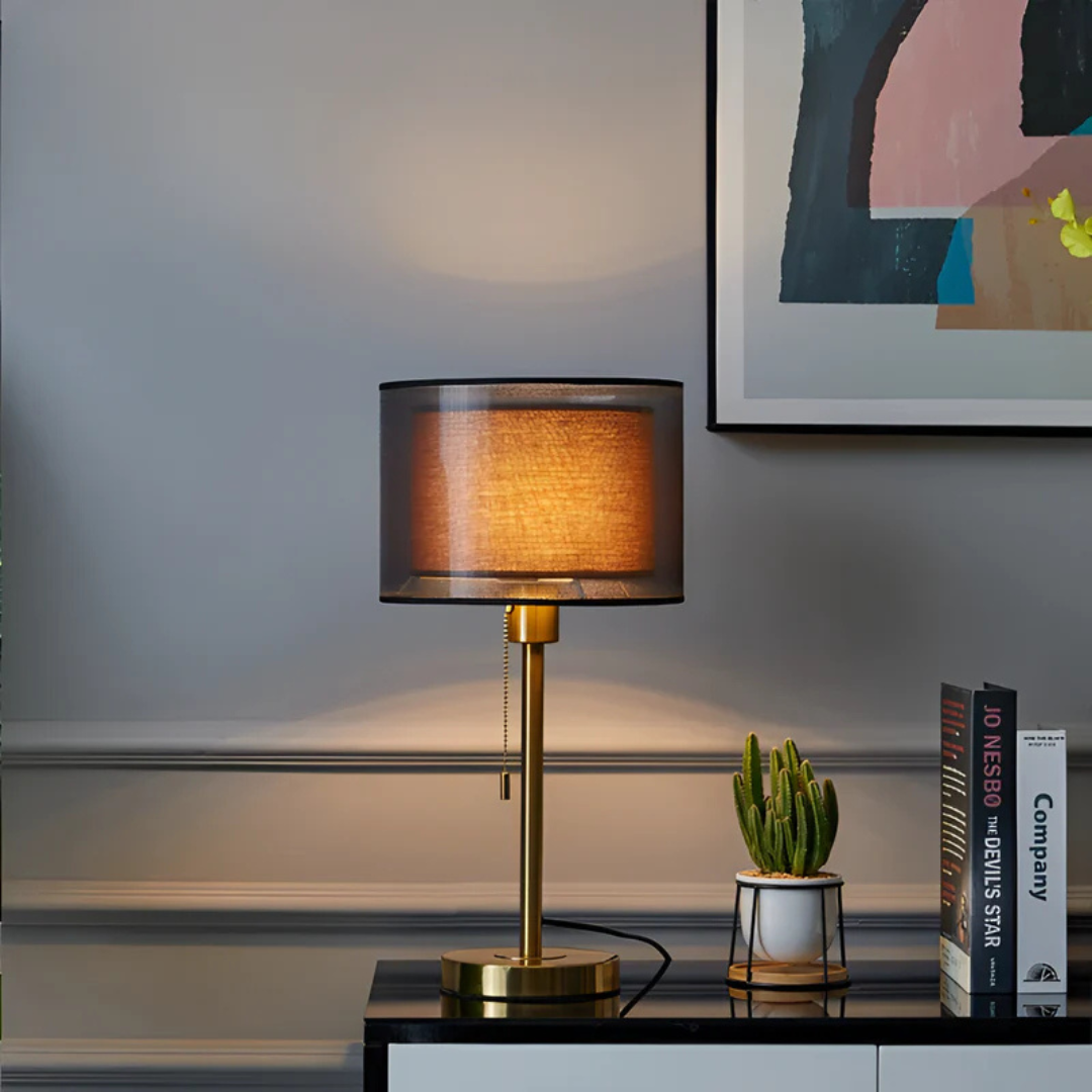 Lumis - Glasbordlampe med varmt LED-lys