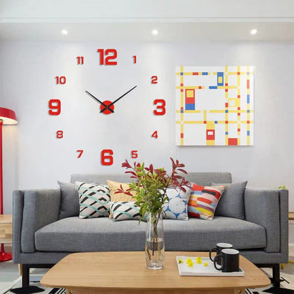 Wall Clock – Minimalist Modern Design with Clear Display & Silent Quartz Movement