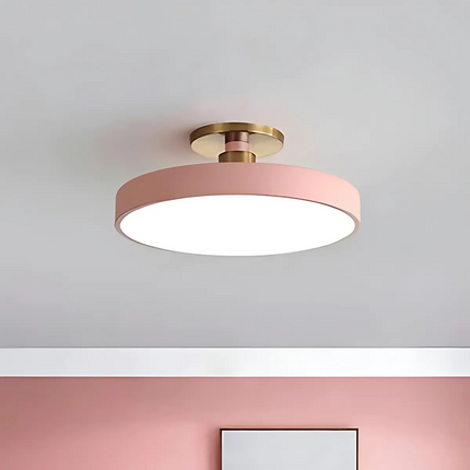 Scandinavian LED Ceiling Light – Dimmable Illumination & Modern Minimalist Design