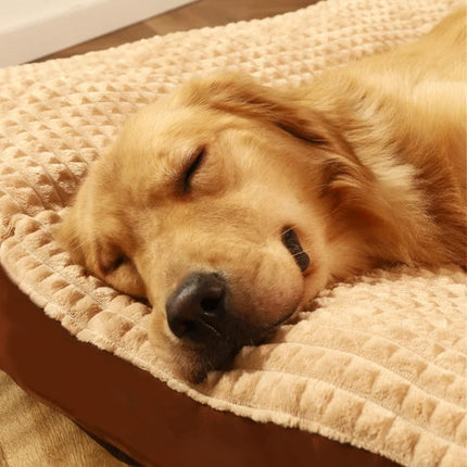 Orthopedic Dog Bed – Supportive Foam Cushion with Soft Washable Cover for Deep Relaxation
