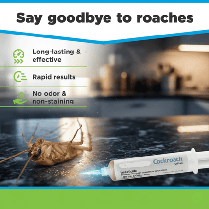 Cockroach Gel Bait – Targeted Application, Fast Action & Long-Lasting Control