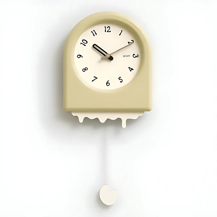 Pendulum Wall Clock – Modern Acrylic Design with Silent Movement for Elegant Interiors