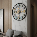 Wall Clock – Large Modern Metal Design with Silent Quartz Movement for Stylish Interiors