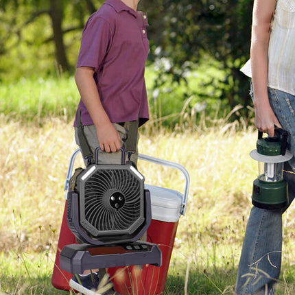 4 in 1 Mist Camping Fan with 6L Bucket 2