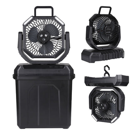 4 in 1 Mist Camping Fan with 6L Bucket 7