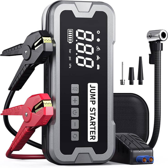 4 in 1 Portable Jump Starter with Air Pump Pro 0