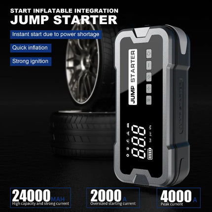 4 in 1 Portable Jump Starter with Air Pump Pro 3