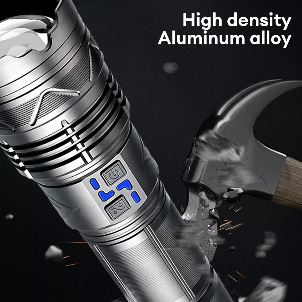 50000 LM Super Bright Flashlight 6