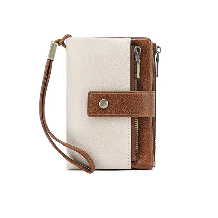 RFID-Blocking Tri-Fold Wallet | Secure Spacious Women’s Design