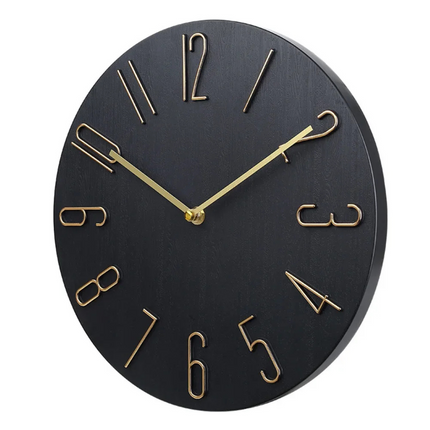 Wall Clock – Minimalist Modern Design with Silent Quartz Movement for Stylish Interiors