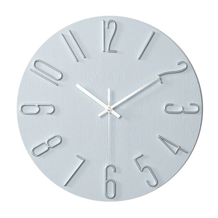 Wall Clock – Minimalist Modern Design with Silent Quartz Movement for Stylish Interiors