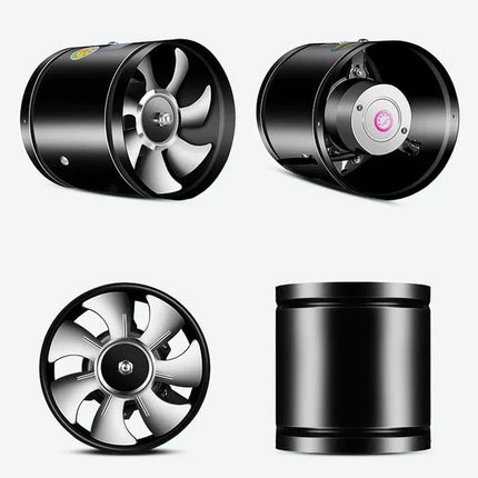 Quiet Ventilation Fan – Powerful Copper Motor with Low-Noise Airflow for Cleaner Indoor Air