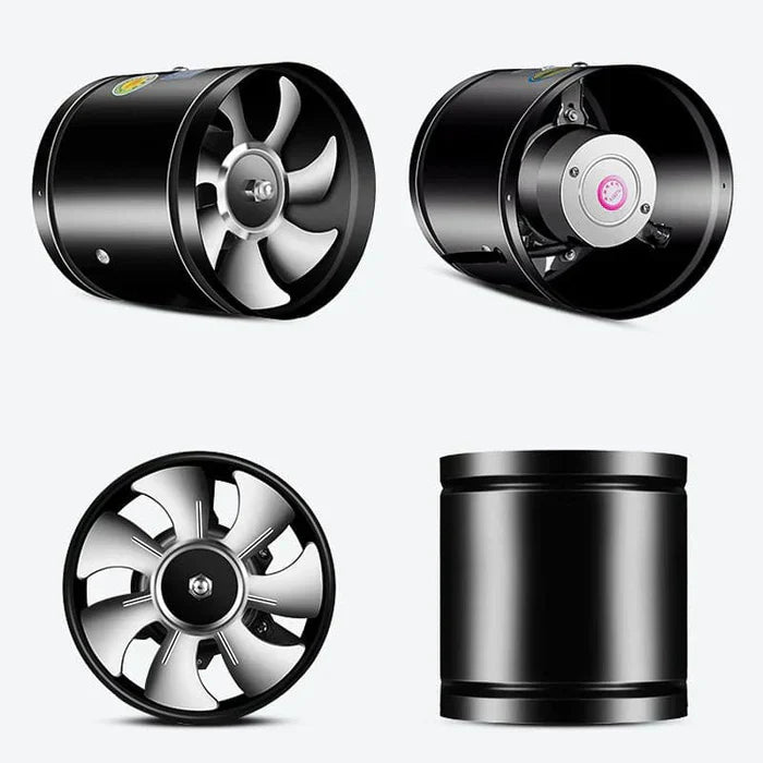 Quiet Ventilation Fan – Powerful Copper Motor with Low-Noise Airflow for Cleaner Indoor Air