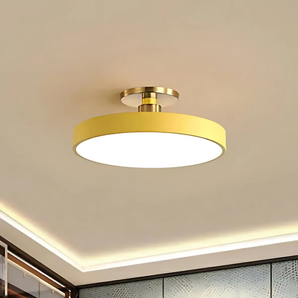 Scandinavian LED Ceiling Light – Dimmable Illumination & Modern Minimalist Design