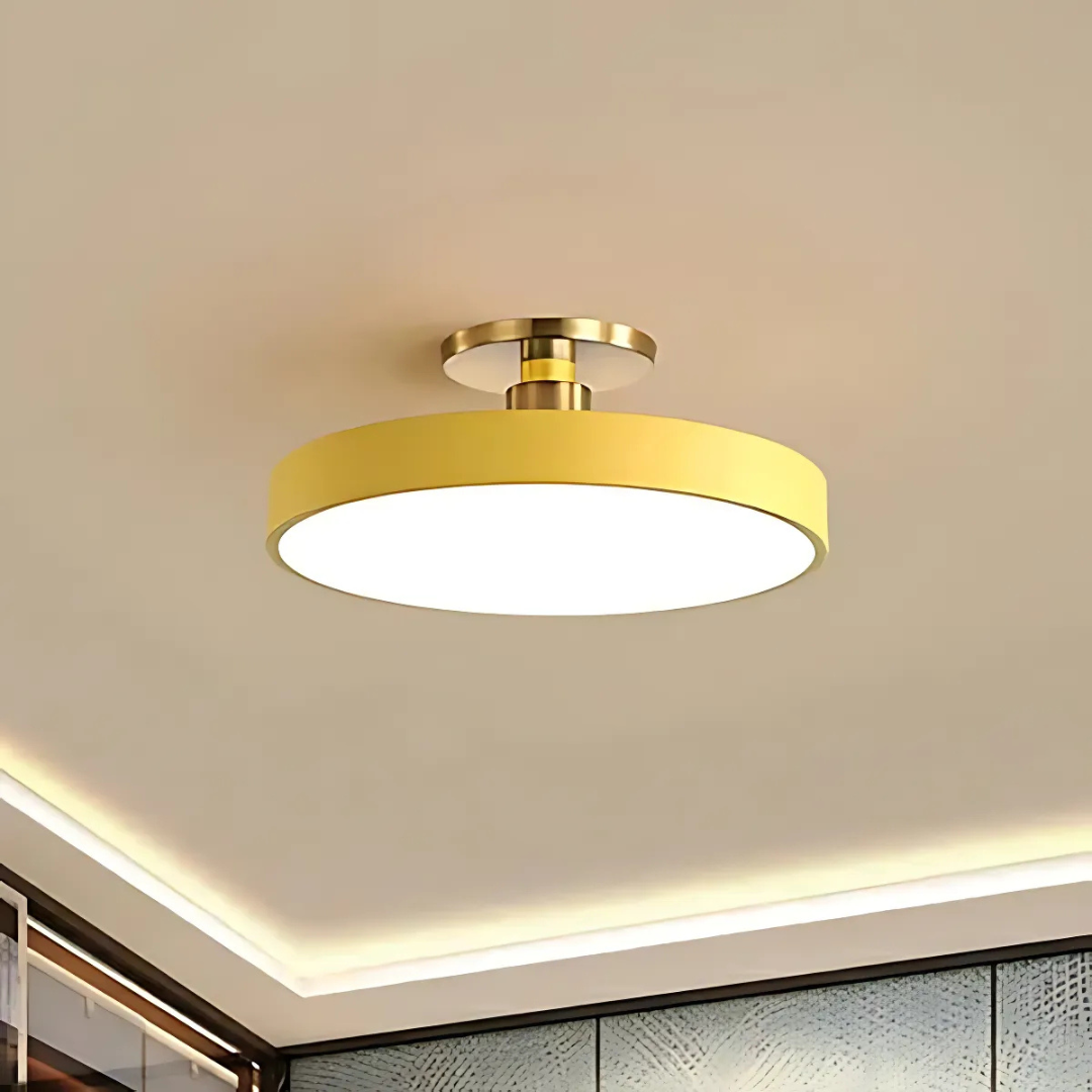 Solon – Skandinavisk LED Loftlampe med Dæmpbart Varmt Lys