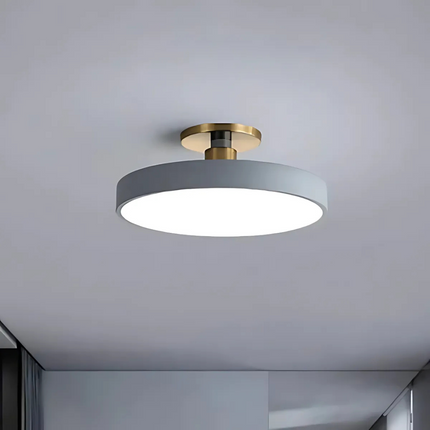 Scandinavian LED Ceiling Light – Dimmable Illumination & Modern Minimalist Design